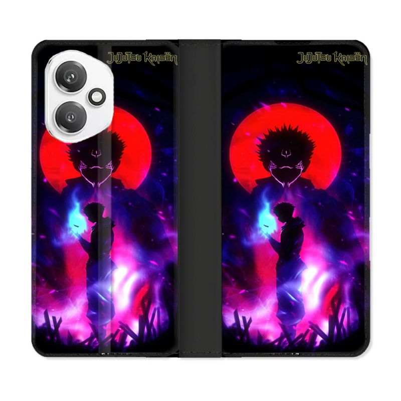 Housse cuir portefeuille Pour Honor 400 5G Manga Jujutsu Kaisen Itadori Sukuna