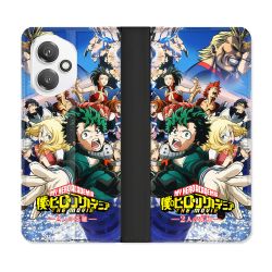 Housse cuir portefeuille Pour Honor 400 5G Manga My Hero Academia Affiche