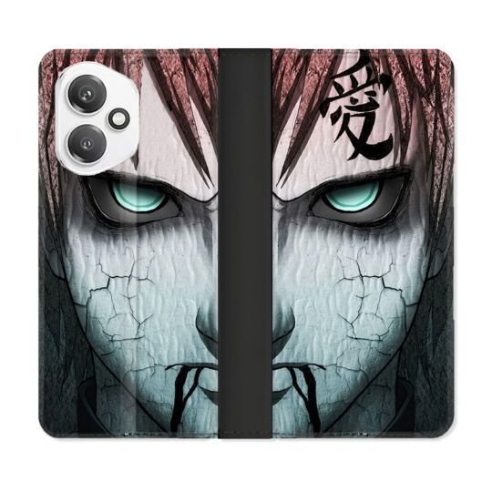 Housse cuir portefeuille Pour Honor 400 5G Manga Naruto Gaara