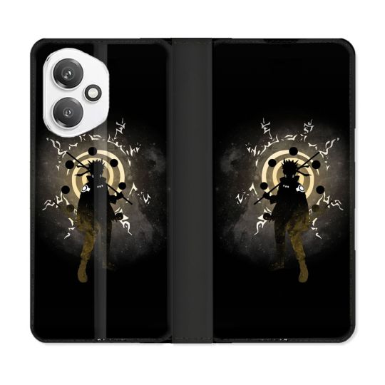 Housse cuir portefeuille Pour Honor 400 5G Manga Naruto Sage