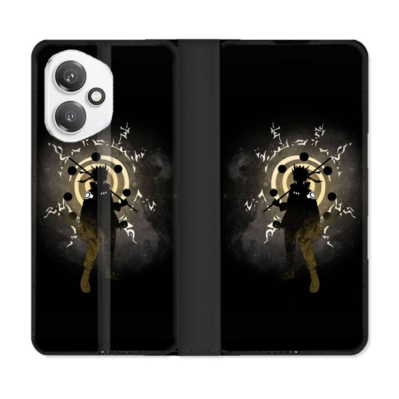 Housse cuir portefeuille Pour Honor 400 5G Manga Naruto Sage