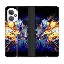 Housse cuir portefeuille Pour Honor 400 5G Manga Naruto VS