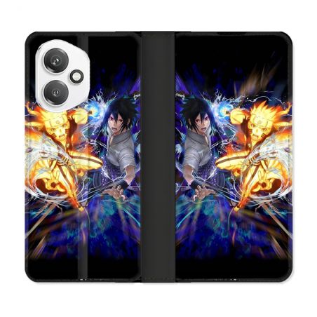 Housse cuir portefeuille Pour Honor 400 5G Manga Naruto VS