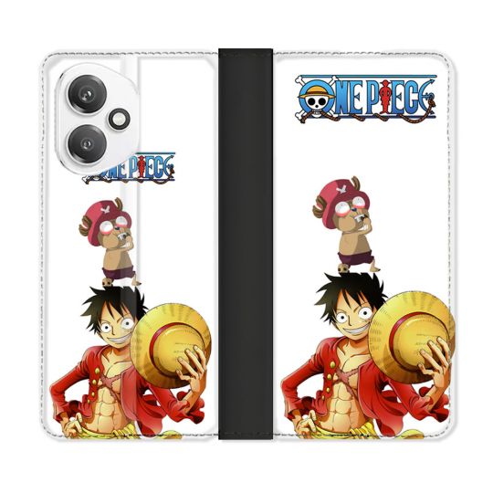 Housse cuir portefeuille Pour Honor 400 5G Manga One Piece Chopper