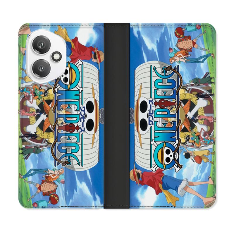 Housse cuir portefeuille Pour Honor 400 5G Manga One Piece Sunny