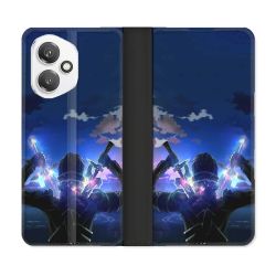 Housse cuir portefeuille Pour Honor 400 5G Manga SAO sword Art Online Epee