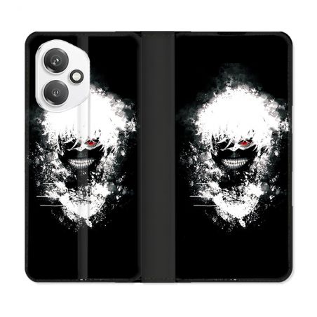 Housse cuir portefeuille Pour Honor 400 5G Manga Tokyo Ghoul Kaneki Tag