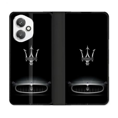 Housse cuir portefeuille Pour Honor 400 5G Maserati