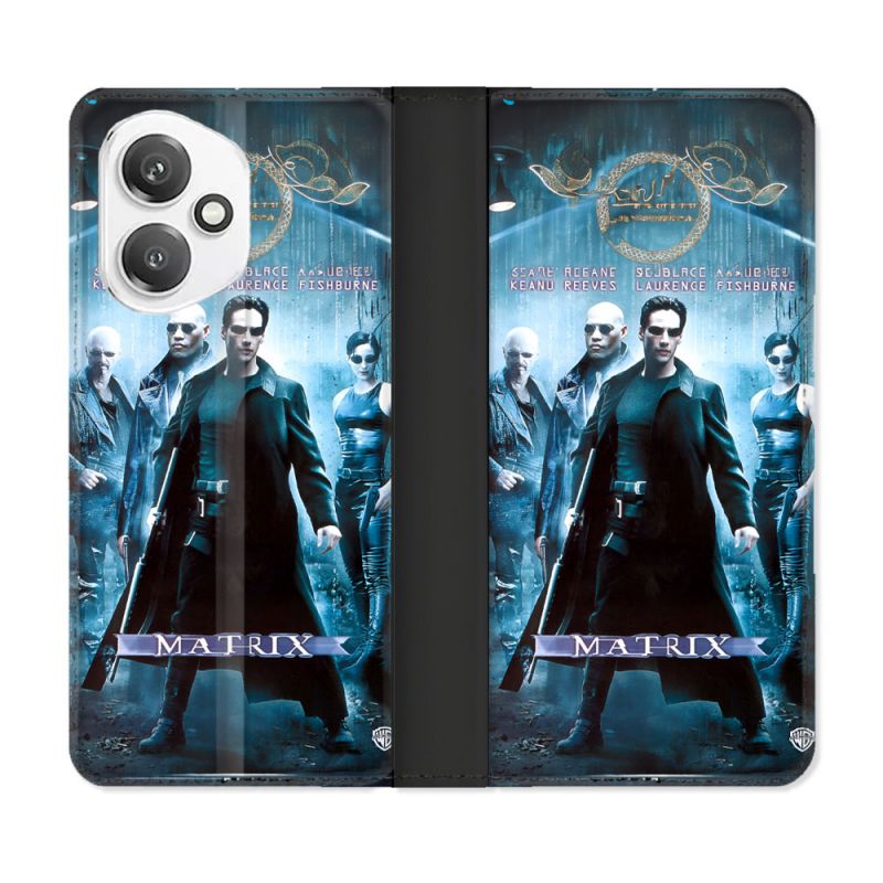 Housse cuir portefeuille Pour Honor 400 5G Matrix Affiche