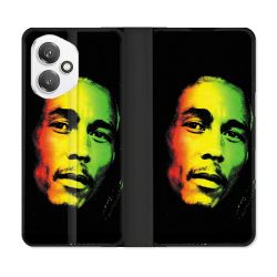 Housse cuir portefeuille Pour Honor 400 5G Musique Bob Marley 2