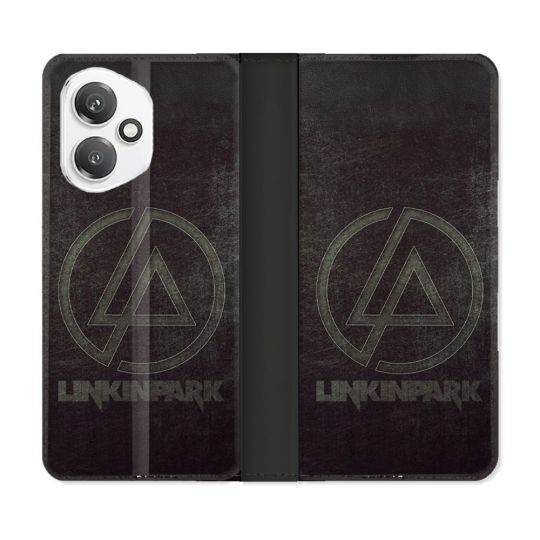 Housse cuir portefeuille Pour Honor 400 5G Musique Rock Linkin Park