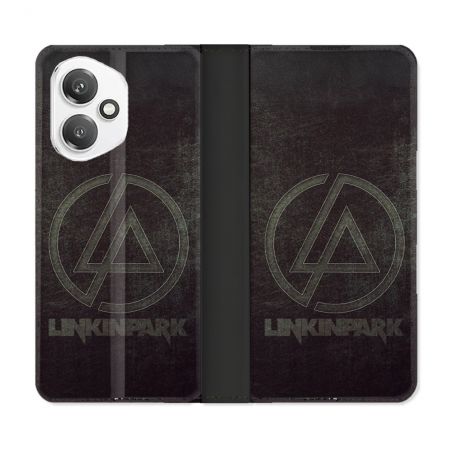 Housse cuir portefeuille Pour Honor 400 5G Musique Rock Linkin Park