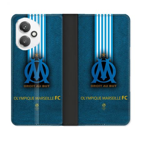 Housse cuir portefeuille Pour Honor 400 5G Olympique Marseille OM Bande