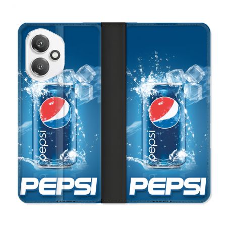 Housse cuir portefeuille Pour Honor 400 5G Pepsi