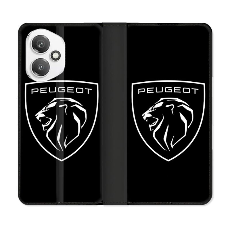 Housse cuir portefeuille Pour Honor 400 5G Peugeot