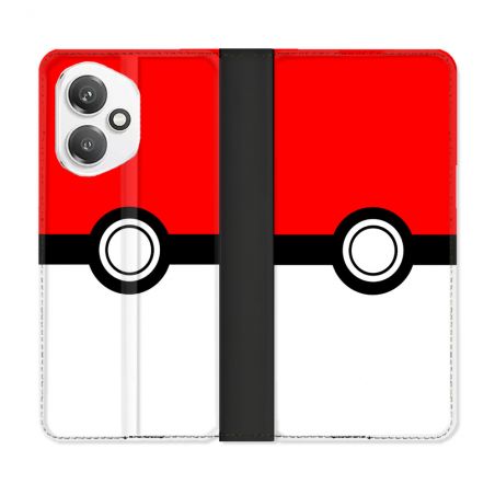 Housse cuir portefeuille Pour Honor 400 5G Pokemon Pokeball