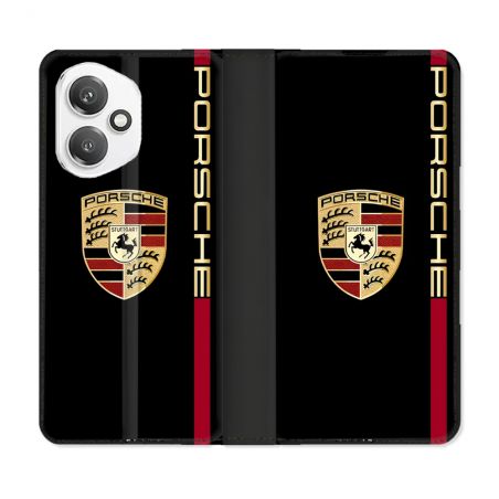Housse cuir portefeuille Pour Honor 400 5G Porsche Line
