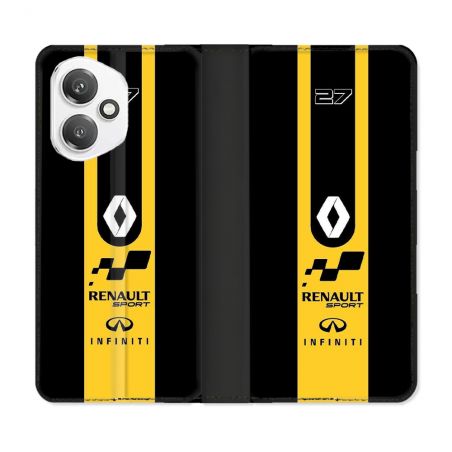 Housse cuir portefeuille Pour Honor 400 5G Renault