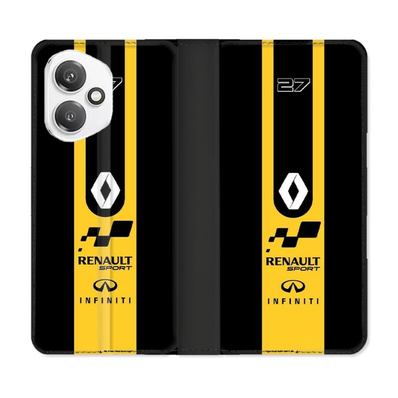 Housse cuir portefeuille Pour Honor 400 5G Renault