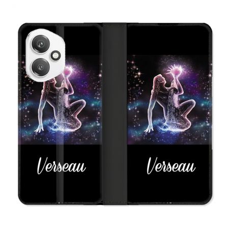 Housse cuir portefeuille Pour Honor 400 5G Signe Zodiaque 2 Verseau