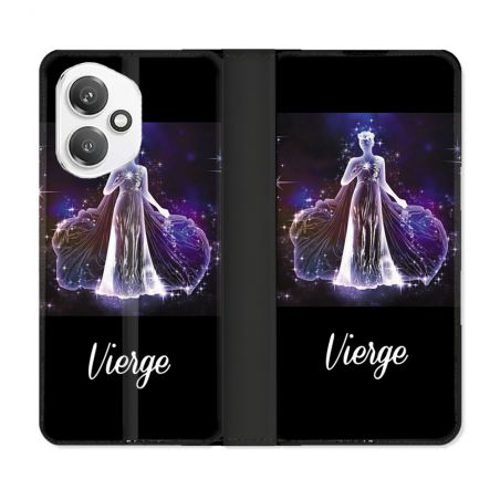 Housse cuir portefeuille Pour Honor 400 5G Signe Zodiaque 2 Vierge