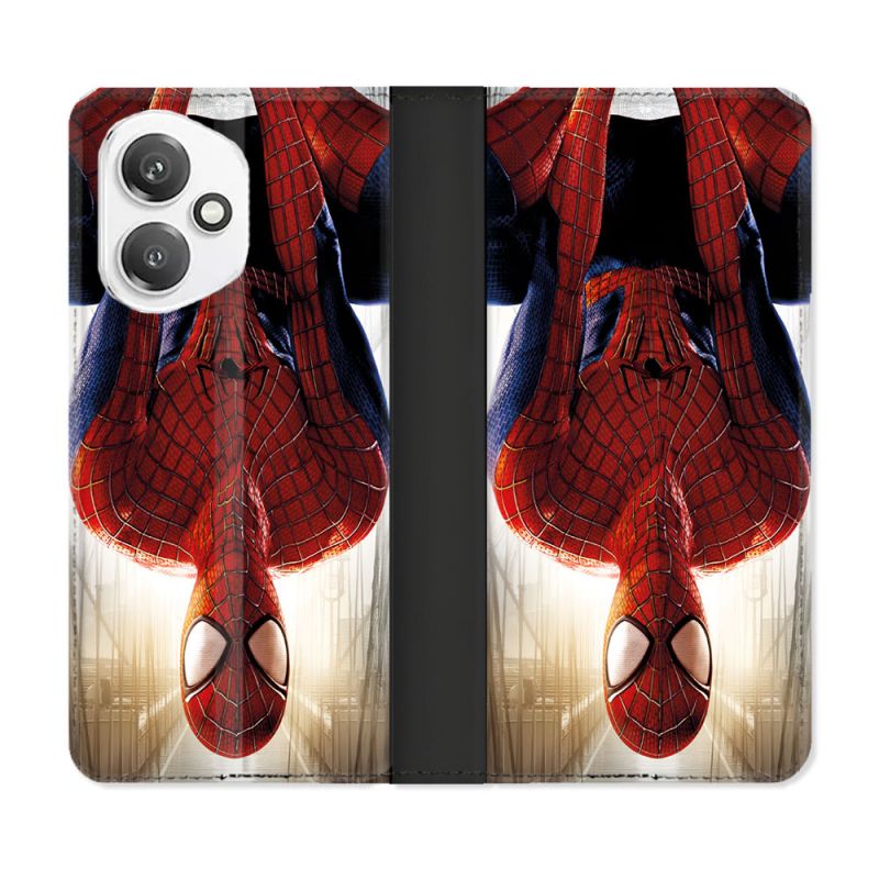 Housse cuir portefeuille Pour Honor 400 5G Spiderman Invers