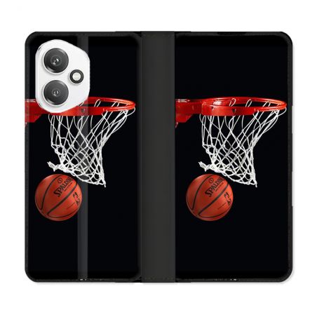 Housse cuir portefeuille Pour Honor 400 5G Sport Basket Panier