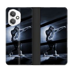 Housse cuir portefeuille Pour Honor 400 5G Sport Boxe Poing