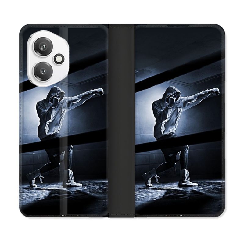 Housse cuir portefeuille Pour Honor 400 5G Sport Boxe Poing