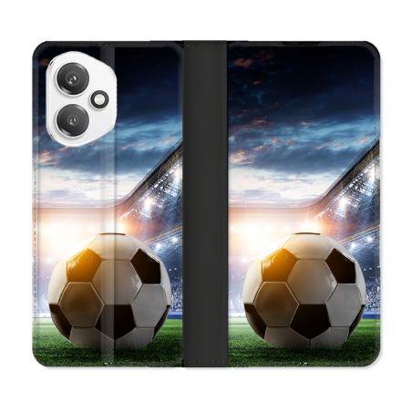 Housse cuir portefeuille Pour Honor 400 5G Sport Football Stade