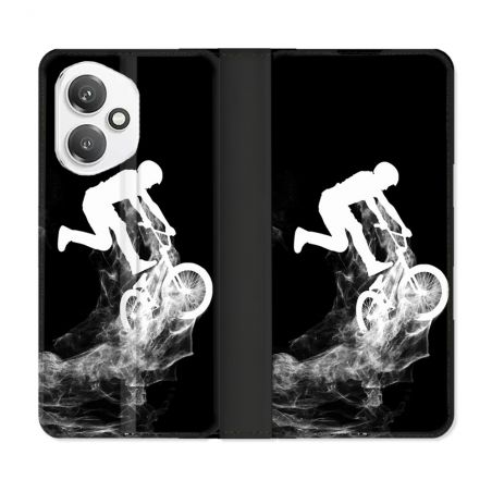 Housse cuir portefeuille Pour Honor 400 5G Sport VTT Noir