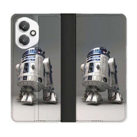 Housse cuir portefeuille Pour Honor 400 5G Star Wars - R2D2