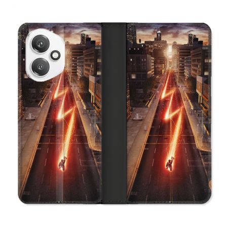 Housse cuir portefeuille Pour Honor 400 5G The Flash City
