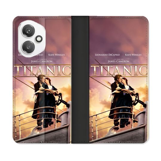 Housse cuir portefeuille Pour Honor 400 5G Titanic
