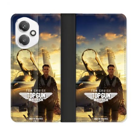 Housse cuir portefeuille Pour Honor 400 5G Top Gun