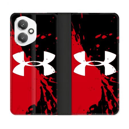 Housse cuir portefeuille Pour Honor 400 5G Under Armour