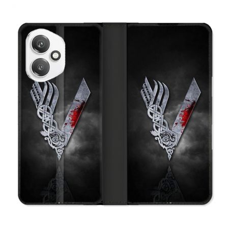 Housse cuir portefeuille Pour Honor 400 5G Viking