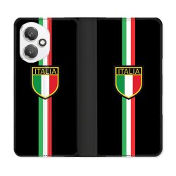 Housse cuir portefeuille Pour Honor 400 5G Voyage Italie 3 Noir