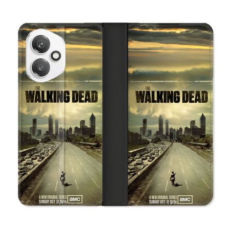 Housse cuir portefeuille Pour Honor 400 5G Walking Dead