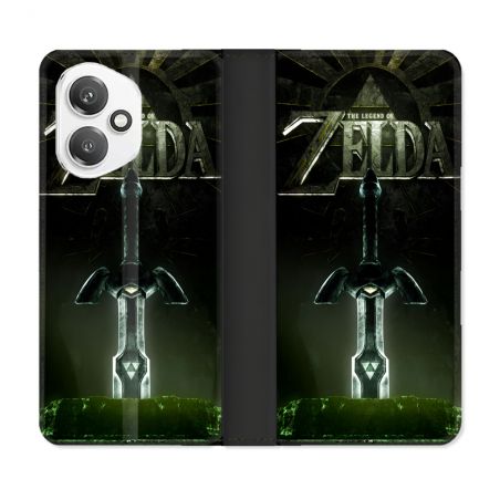 Housse cuir portefeuille Pour Honor 400 5G Zelda