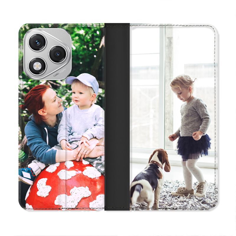 Housse Cuir Portefeuille Personnalisée Pour Honor 400 Lite 5G