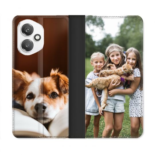 Housse Cuir Portefeuille Personnalisée Pour Honor 400 5G