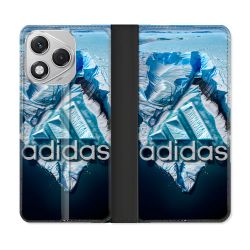 Housse cuir portefeuille Pour Honor 400 Lite 5G Adidas Iceberg