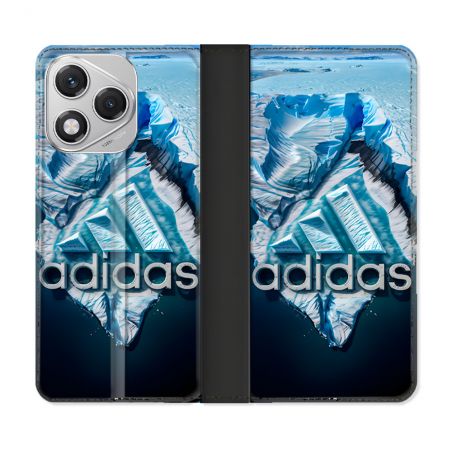 Housse cuir portefeuille Pour Honor 400 Lite 5G Adidas Iceberg