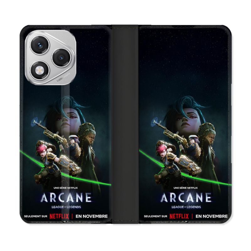 Housse cuir portefeuille Pour Honor 400 Lite 5G Arcane Affiche