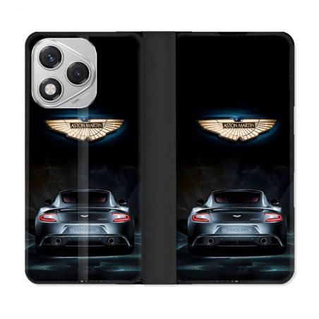 Housse cuir portefeuille Pour Honor 400 Lite 5G Aston Martin