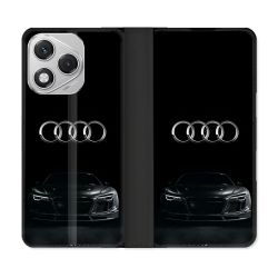 Housse cuir portefeuille Pour Honor 400 Lite 5G Audi