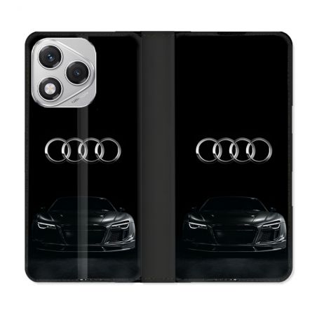 Housse cuir portefeuille Pour Honor 400 Lite 5G Audi