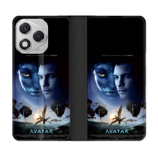 Housse cuir portefeuille Pour Honor 400 Lite 5G Avatar