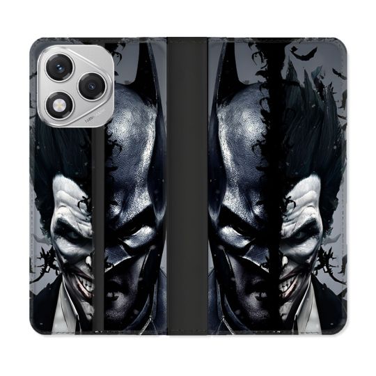 Housse cuir portefeuille Pour Honor 400 Lite 5G Batman Joker